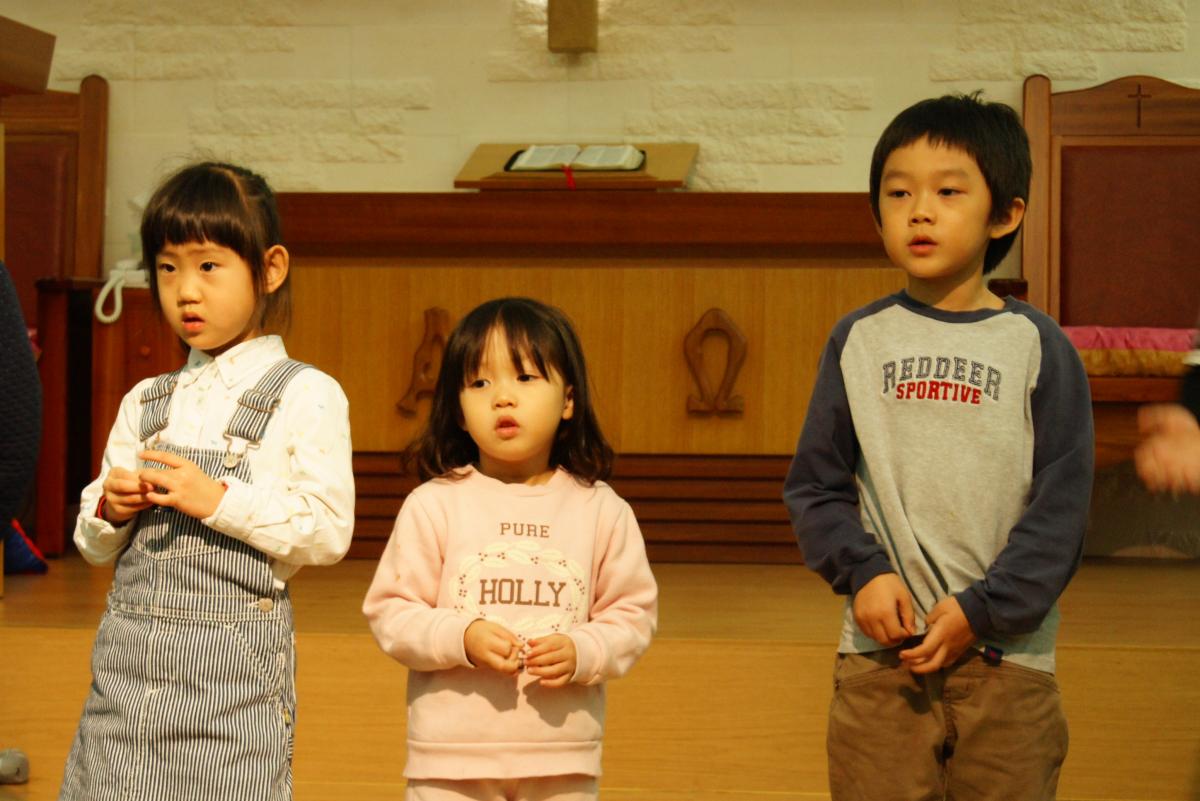 2011년 11월 6일 아동부헌신예배