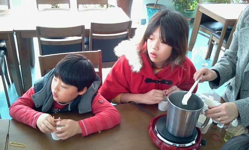 2012년 3월 3일 천연비누만들기 