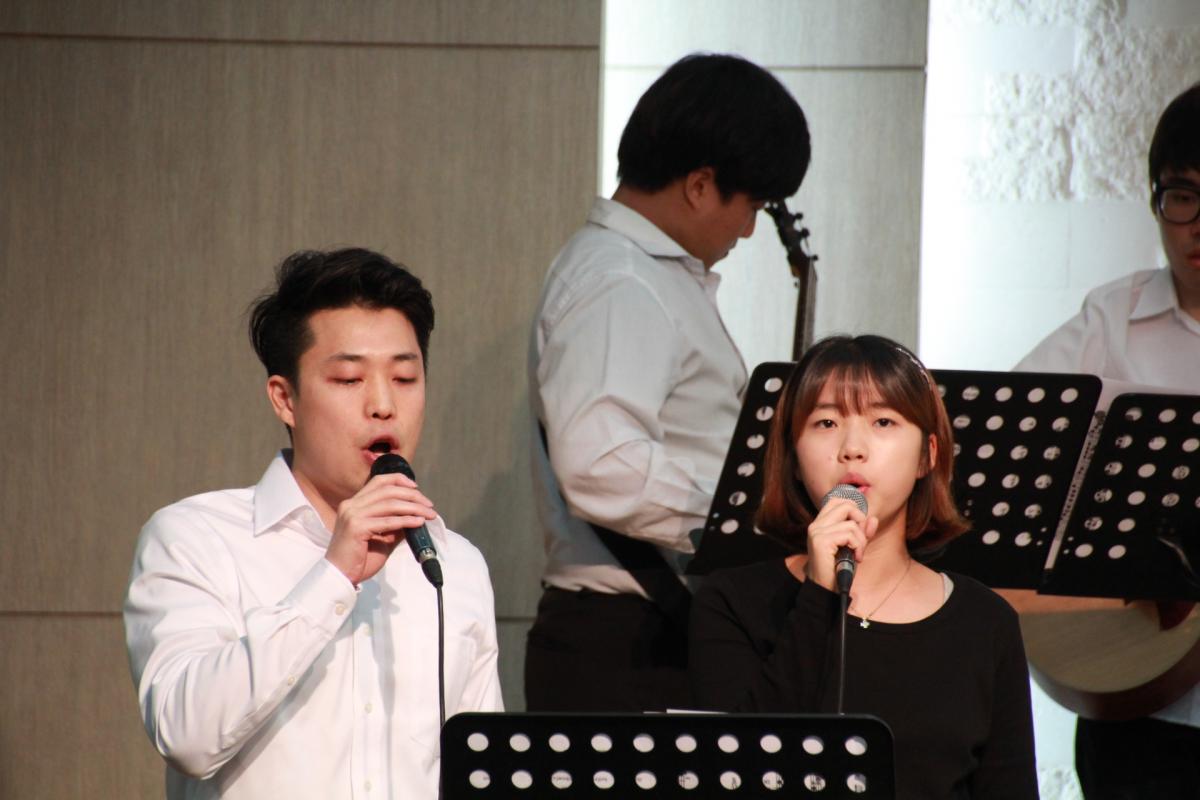 141005 찬양축제예배(새벽이슬)