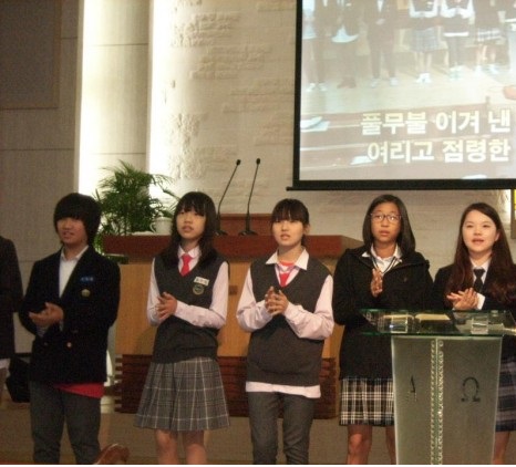 2011년 10월 30일 학생부헌신예배